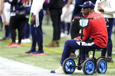 CU coach Deion Sanders may lose his foot due to circulation issues